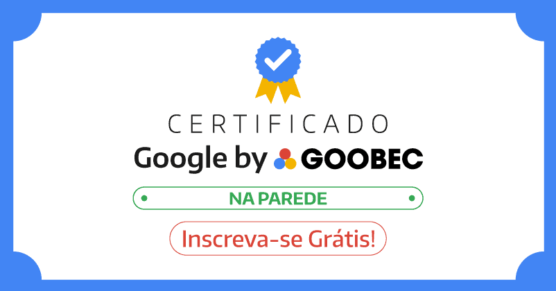 Imagem Certificado do Google na sua casa - Goobec Cursos