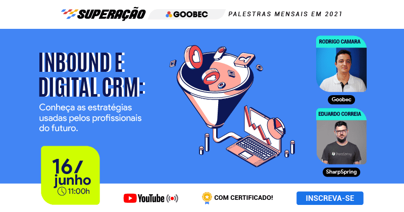 Capa da Live Inbound Marketing - Goobec Cursos